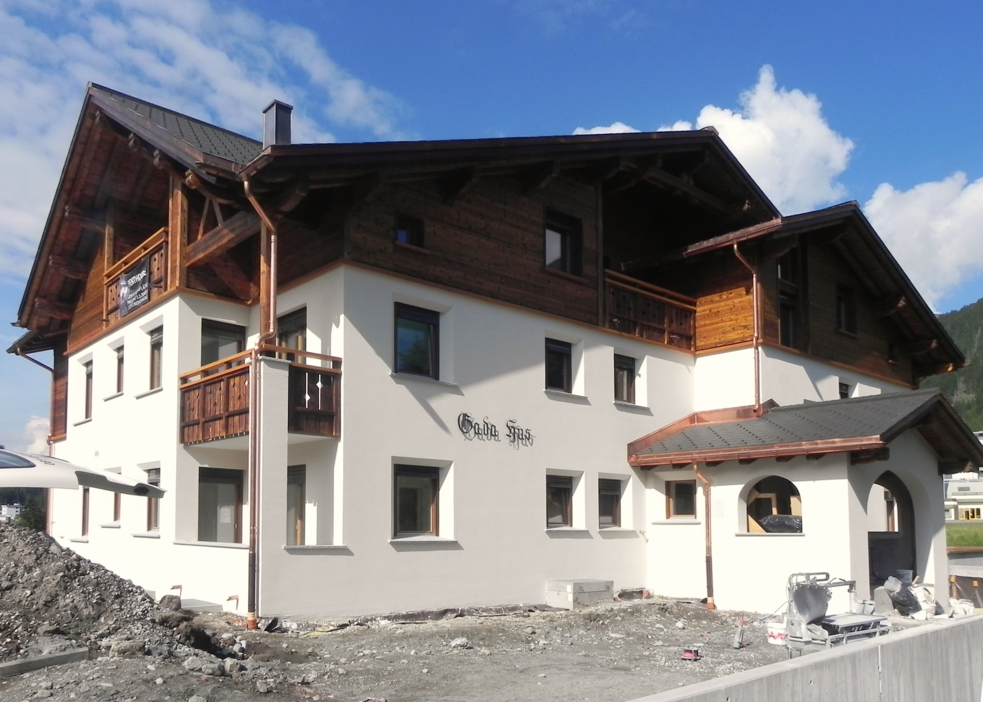 Gadahus Davos - Statik, Werkplanung