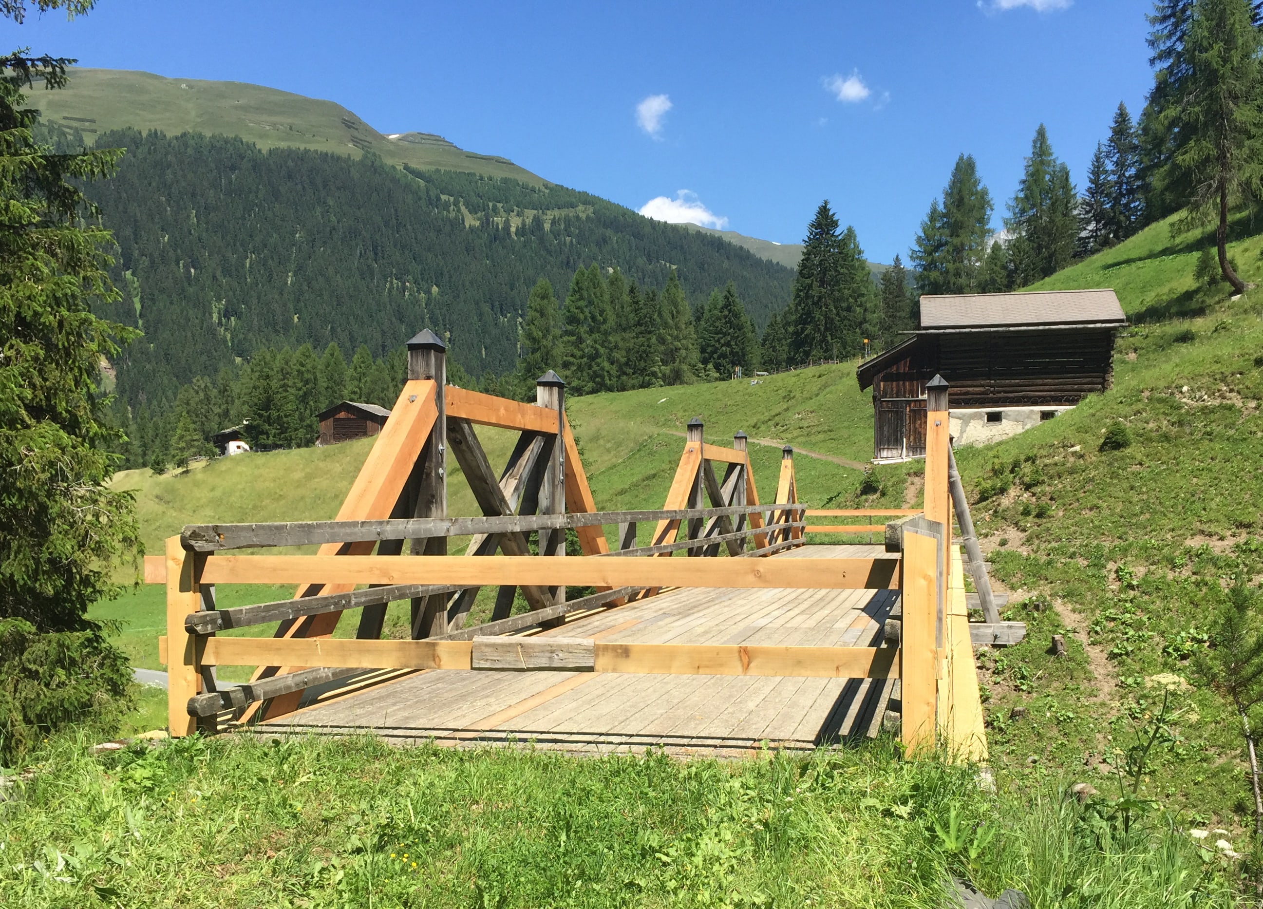 Sanierung Brücke Sertig - Statik, Bauleitung