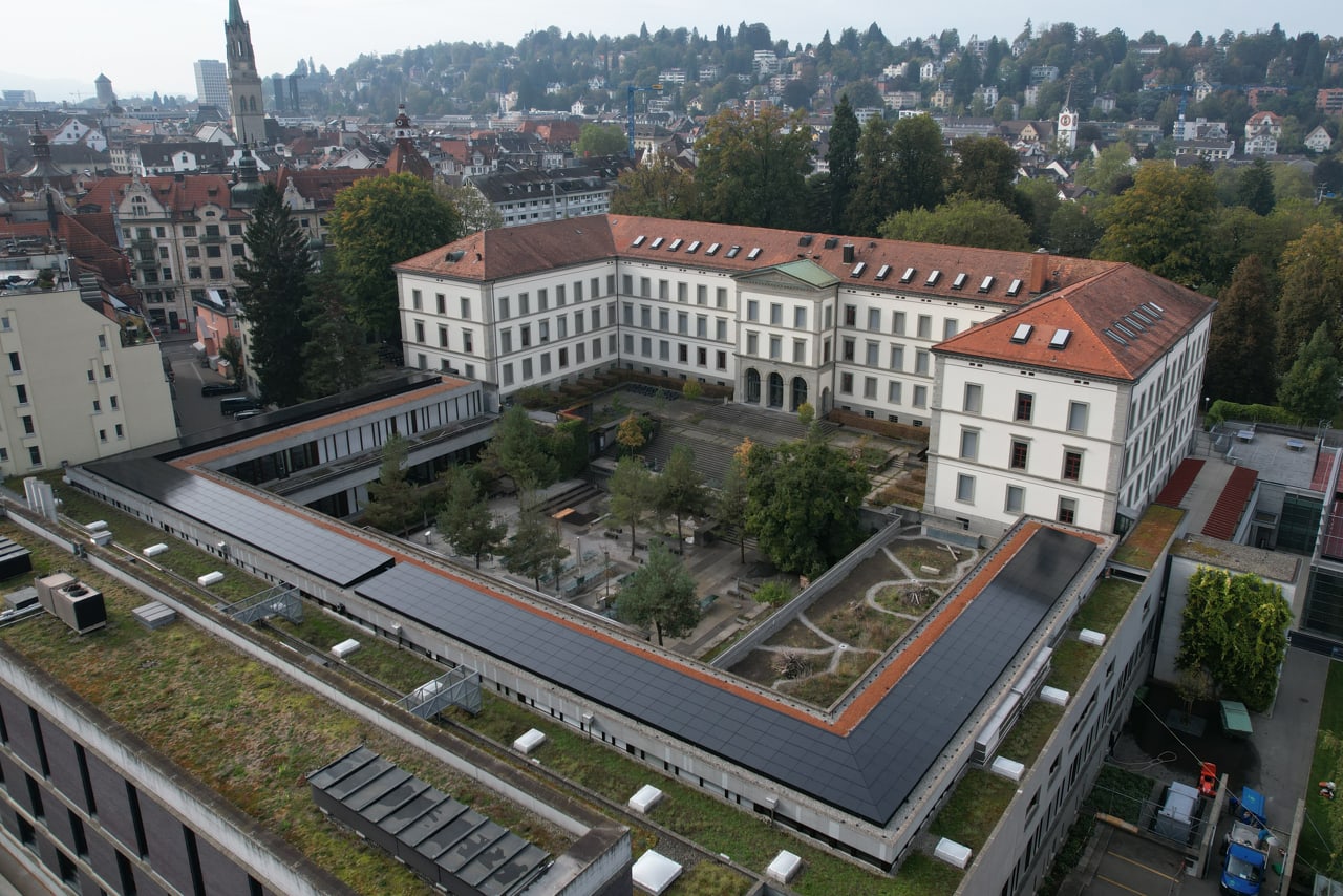 Holzunterkonstruktion für PV-Anlage, Hochbauamt St.Gallen - Werkplanung
