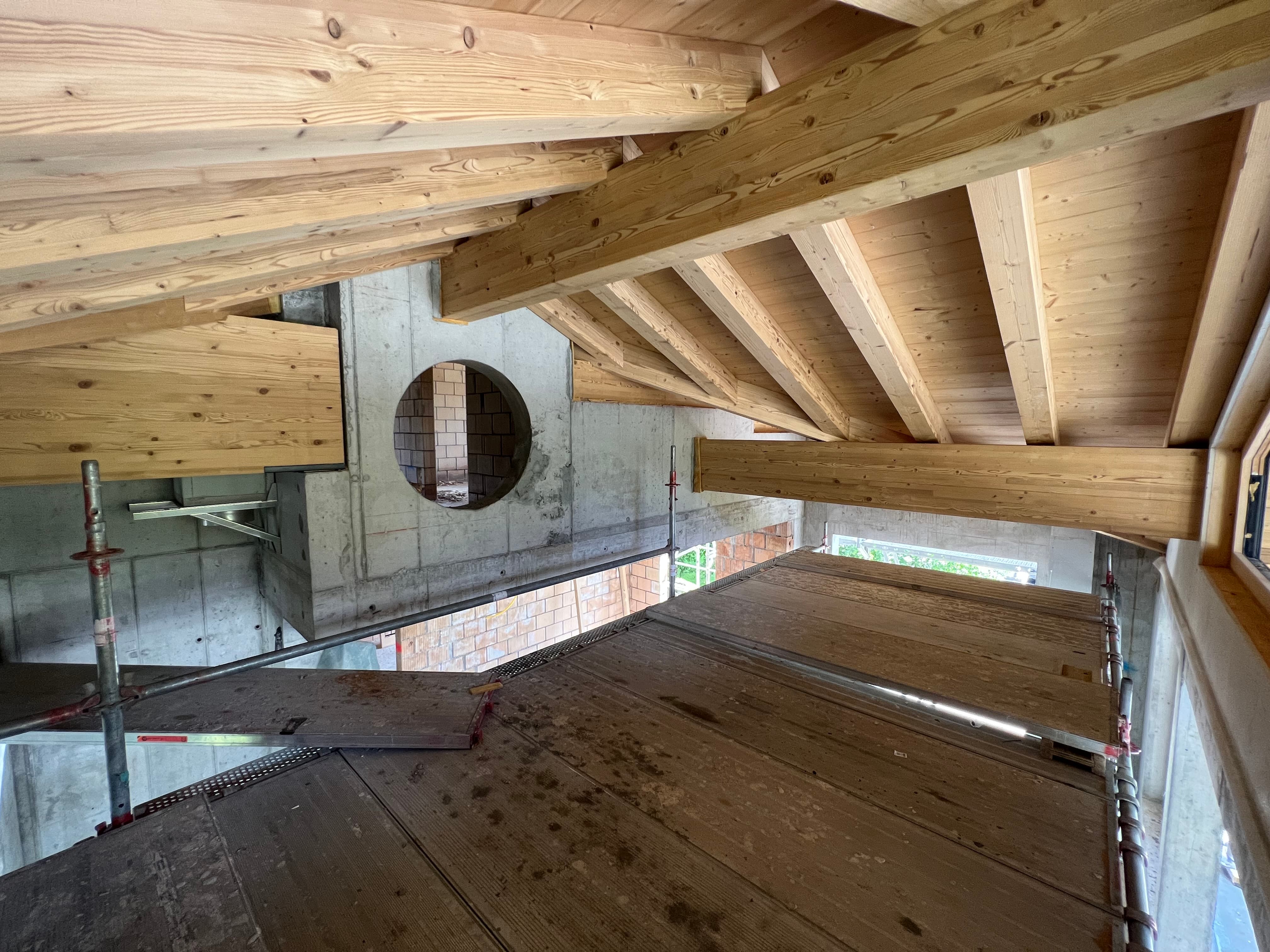 Dachstuhl MFH Bundi, Klosters - Holzbauplanung, Devisierung