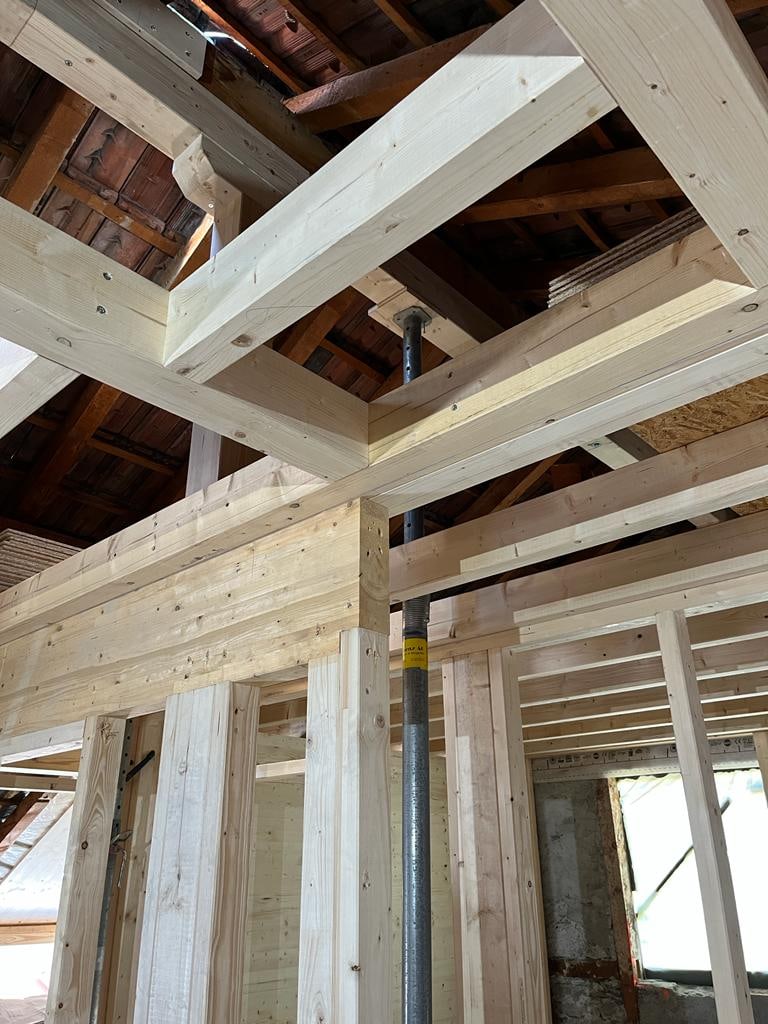 Hotel Krone, Trimmis - Holzbauplanung Statik