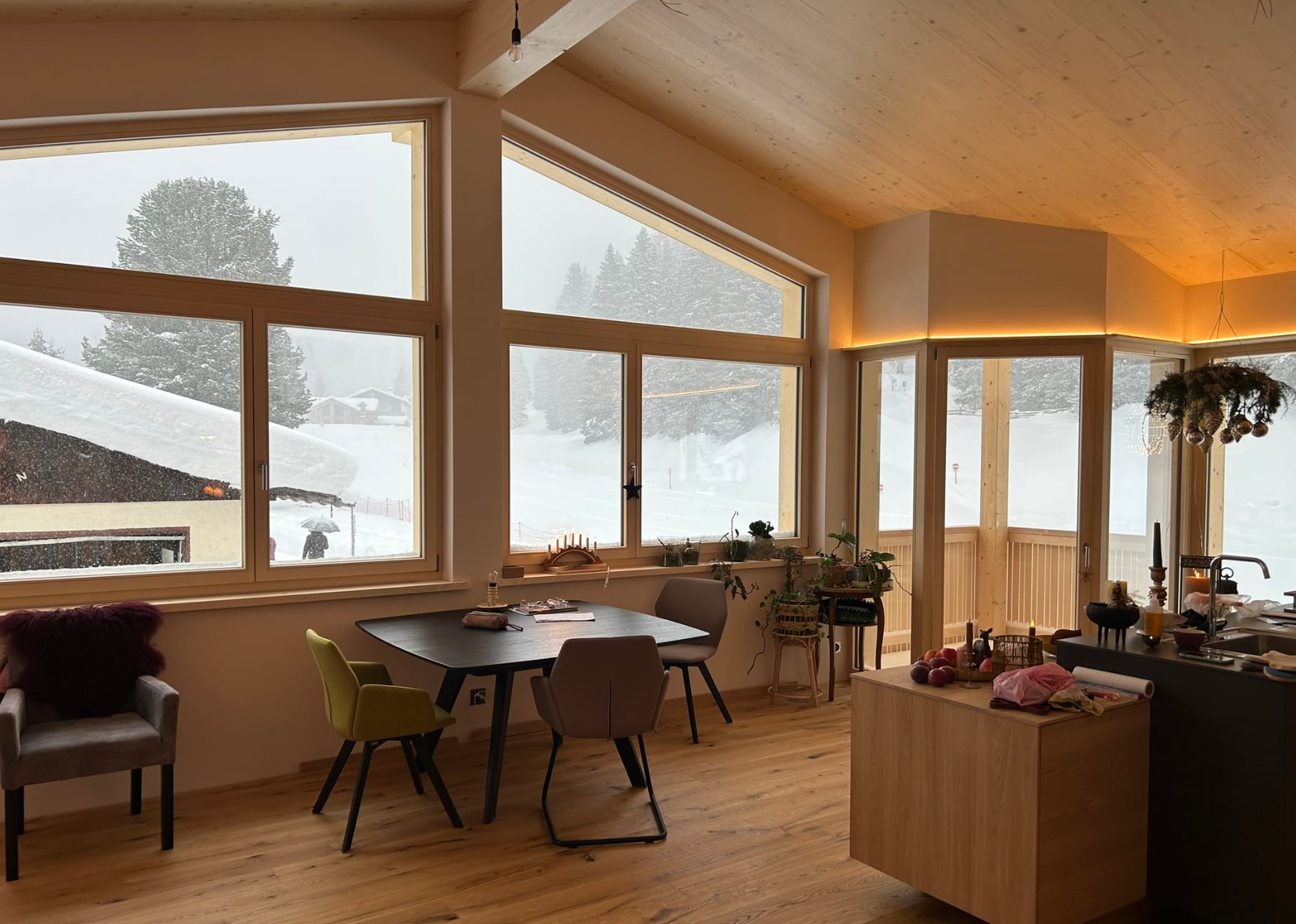 Anbau Peter + Karin Meisser, Davos - Holzbauplanung